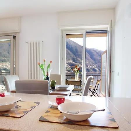 5 Luxury Apartments-by Italian Stylish, Executive, Contemporary, Ribolla Azzuro, Penthouse * Laglio